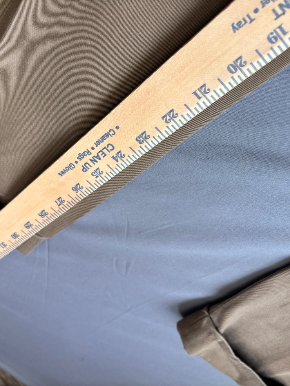 Polo Ralph Lauren Hammond Pants Men's 36x32 Brown Pleated Classic Chino Cotton - Picture 4 of 9